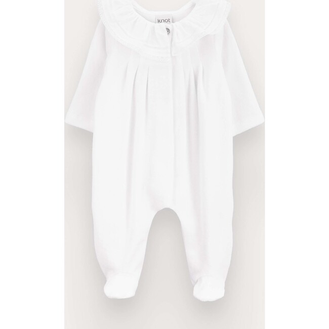 Footie Esther girl in organic cotton