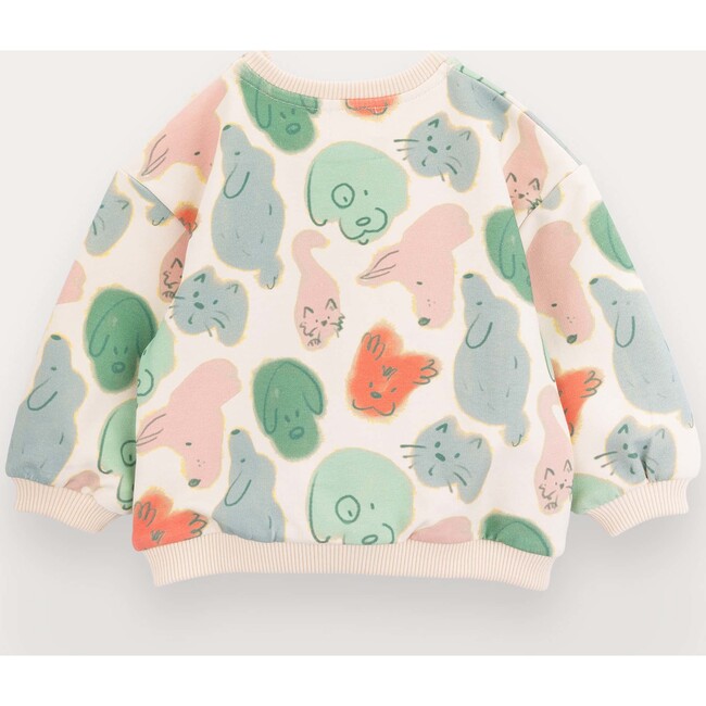 Fur-ever friends romper for kids in cotton - Sweatshirts - 3