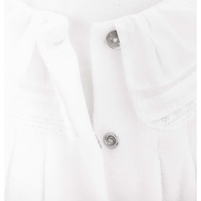 Footie Esther girl in organic cotton