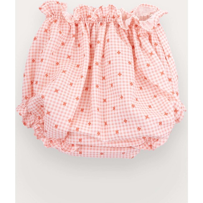 Eleanor bloomers girl in linen and cotton