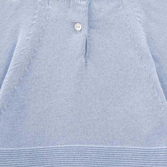 Eli knitted jumpsuit, Blue - Rompers - 4