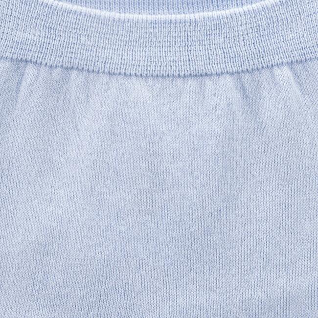 Corin knitted newborn pants, Blue