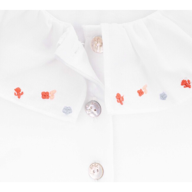 Camellia polo in organic cotton