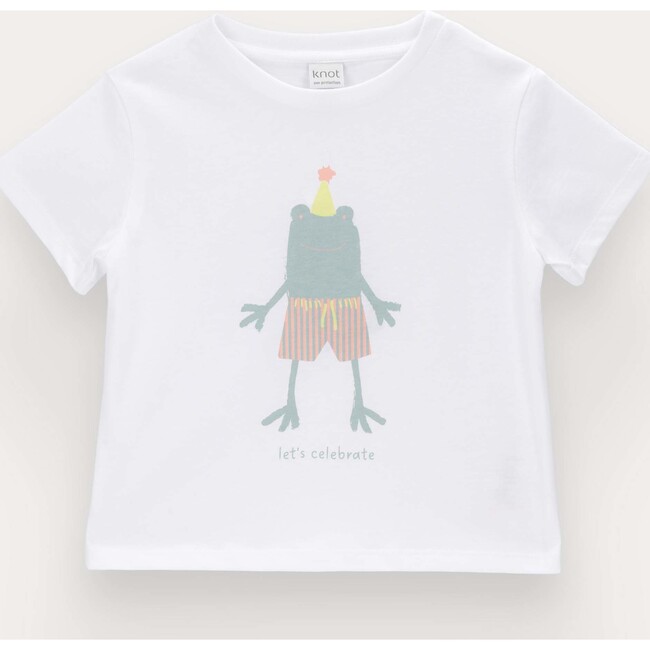 Baby Let Celebrate t-shirt in cotton