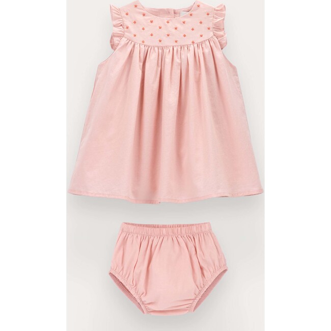 Blossom dress girl in cotton - Dresses - 4