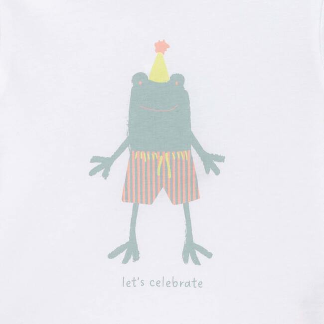 Baby Let Celebrate t-shirt in cotton