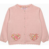 Liberty Print Baby Betsy Heart Cardigan - Cardigans - 1 - thumbnail