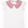 Liberty Print Sparkle Betsy Jersey Top - T-Shirts - 1 - thumbnail