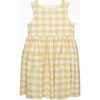 Valentina Heart Dress , Yellow - Dresses - 1 - thumbnail