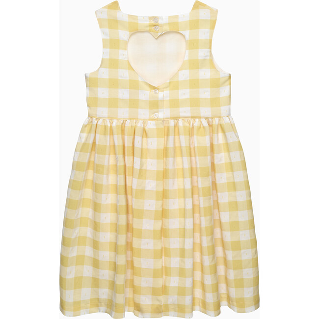 Valentina Heart Dress , Yellow