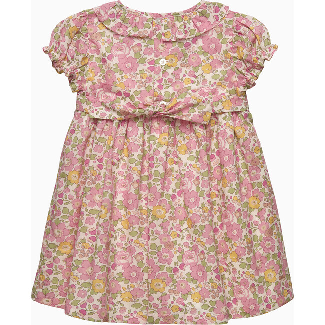 Liberty Print Baby Sparkle Betsy Smocked Dress