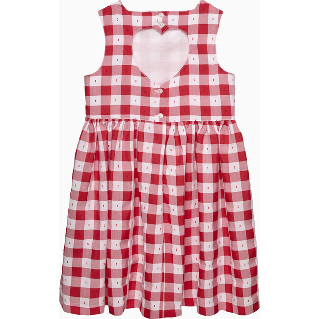 Valentina Heart Dress , Red