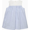 Baby Petal Bib Pinafore Duck Dress,  Blue - Dresses - 2