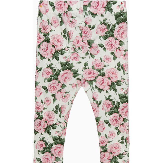 Liberty Print Baby Carline Rose Leggings, Pink