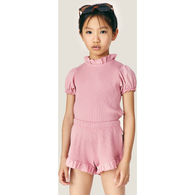 Mipounet SS26 Zoe Flammé, T-shirt (Pink)
