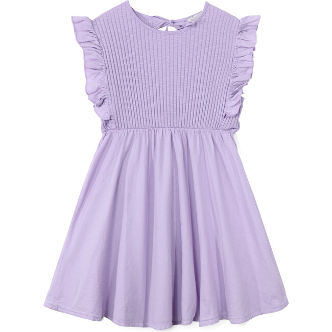 Mipounet SS26 Zoe Flammé, Dress (Lilac)