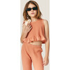Mipounet SS26 Zoe Flammé, Top (Rust) - Shirts - 2