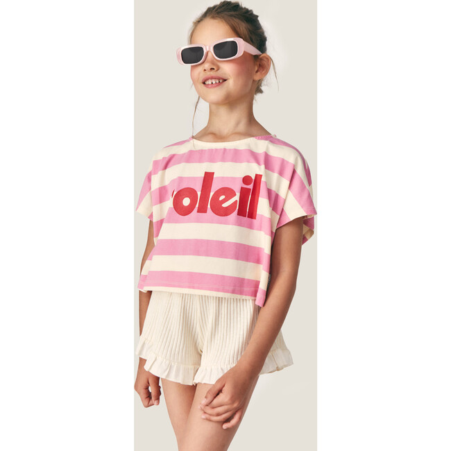 Mipounet SS26 Zoe Flammé, Short (Ecru)