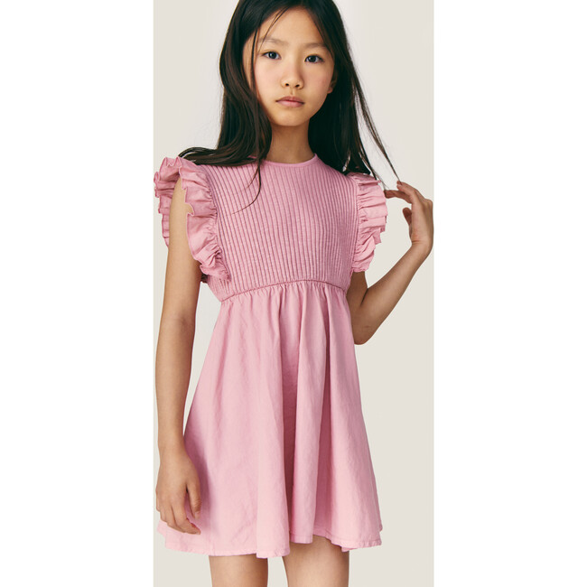 Mipounet SS26 Zoe Flammé, Dress (Pink)