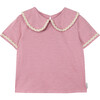 Mipounet SS26 Odetta Flammé, T-shirt (Pink) - T-Shirts - 1 - thumbnail