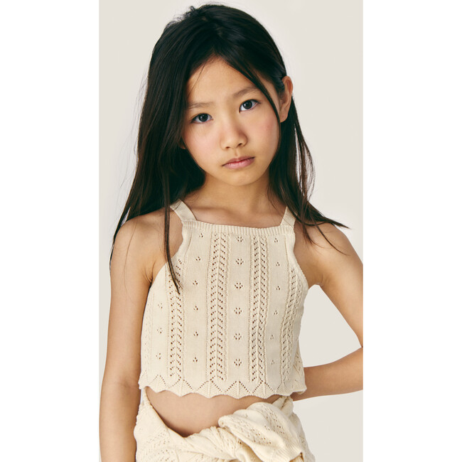 Mipounet SS26 Nilda, Top (Ecru)