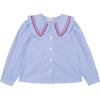 Mipounet SS26 Nadine, Shirt (Blue) - Shirts - 1 - thumbnail