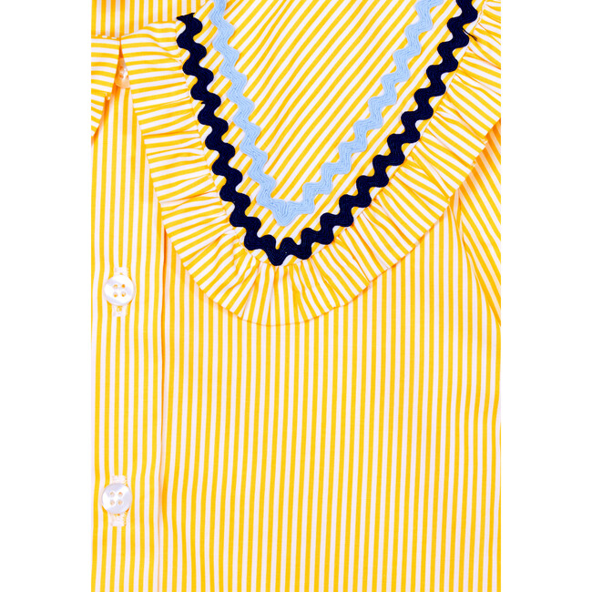 Mipounet SS26 Nadine, Shirt (Yellow) - Shirts - 4