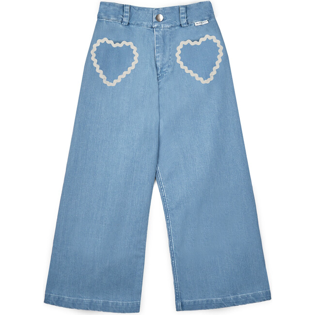 Mipounet SS26 Louise Denim, Pant (Light Blue)