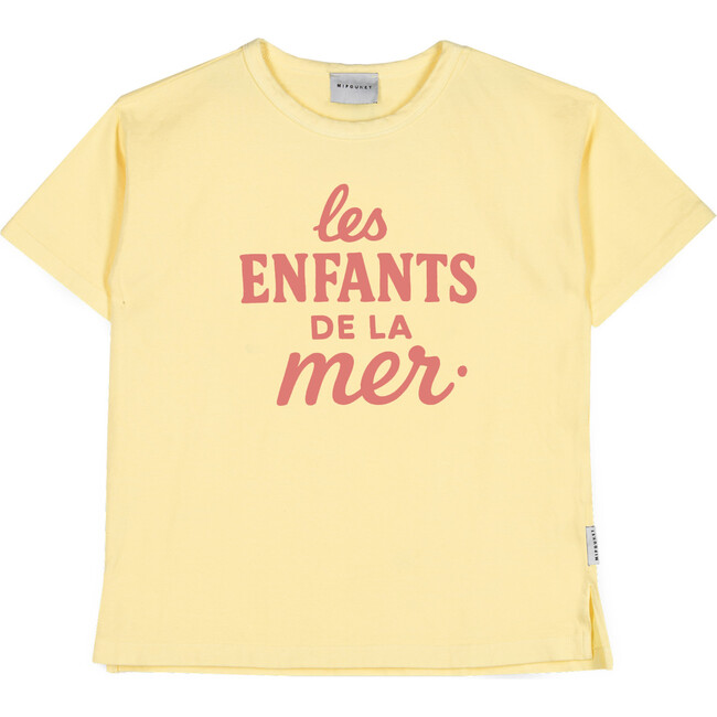 Mipounet SS26 Les Enfants, T-shirt (Pastel Yellow)