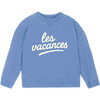 Mipounet SS26 Les Vacances, Sweatshirt (Blue) - Sweatshirts - 1 - thumbnail