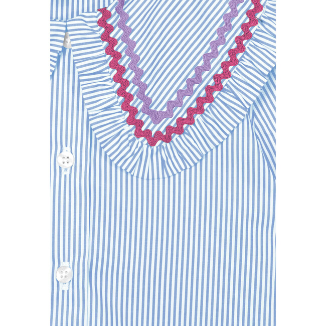 Mipounet SS26 Nadine, Shirt (Blue) - Shirts - 4