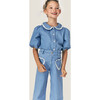 Mipounet SS26 Louise Denim, Shirt (Light Blue) - Shirts - 4