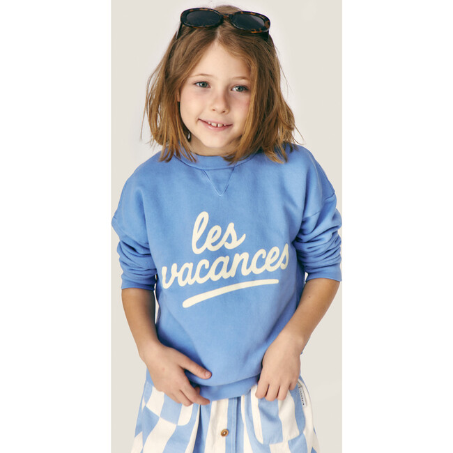 Mipounet SS26 Les Vacances, Sweatshirt (Blue) - Sweatshirts - 3
