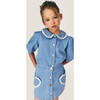 Mipounet SS26 Louise Denim, Shirt (Light Blue) - Shirts - 5