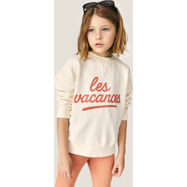 Mipounet SS26 Les Vacances, Sweatshirt (Ecru) - Sweatshirts - 3