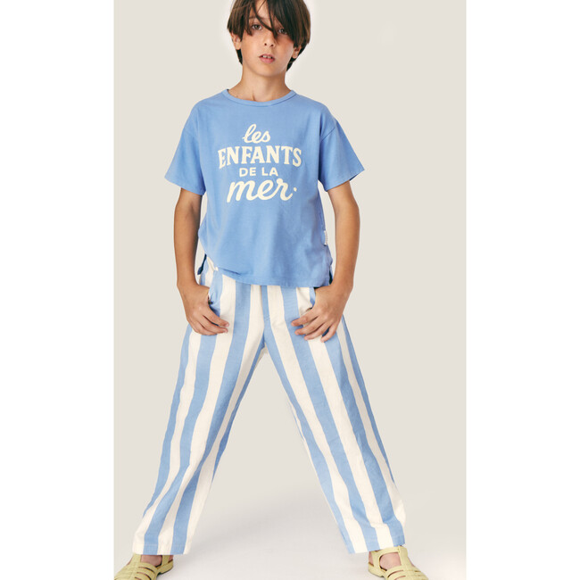 Mipounet SS26 Les Enfants, T-shirt (Blue) - T-Shirts - 3