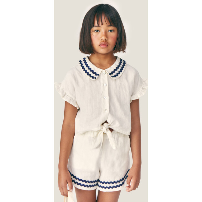 Mipounet SS26 Isaline Linen, Short (Ecru)