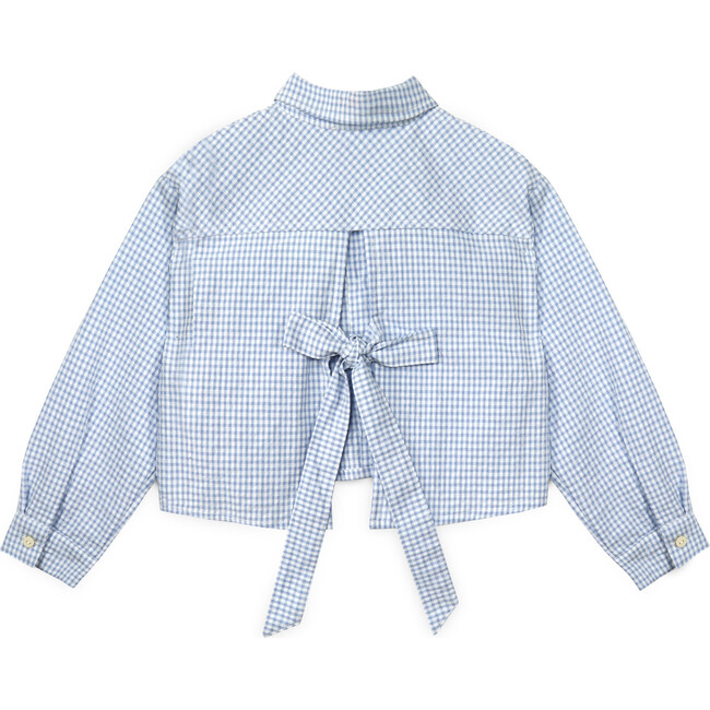 Mipounet SS26 Sylvie, Shirt (Blue) - Shirts - 3