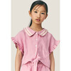 Mipounet SS26 Isaline Linen, Shirt (Pink) - Shirts - 2