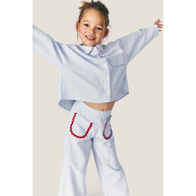 Mipounet SS26 Sylvie, Shirt (Blue) - Shirts - 4