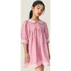Mipounet SS26 Isaline Linen Collared, Dress (Pink) - Dresses - 2