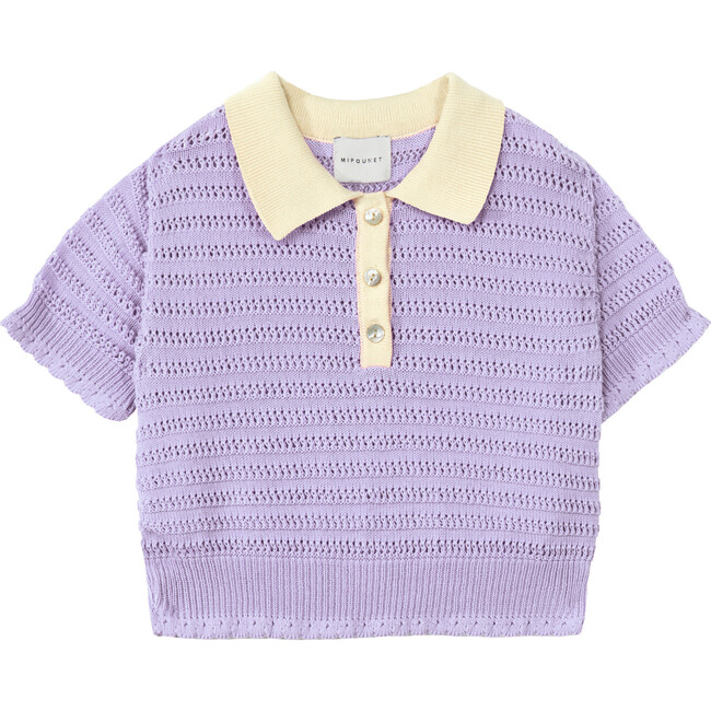 Mipounet SS26 Clémence, Polo (Lilac)