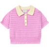Mipounet SS26 Clémence, Polo (Pink) - Polo Shirts - 1 - thumbnail