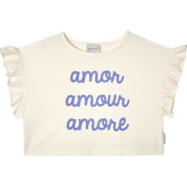 Mipounet SS26 Amour, T-shirt (Ecru)
