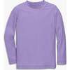 Kids Long Sleeve Rash Guard, Iris - Rash Guards - 1 - thumbnail