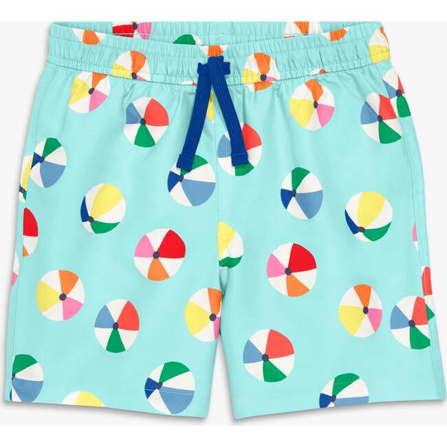 Kids Swim Trunk In Beach Balls, Mist Beach Balls