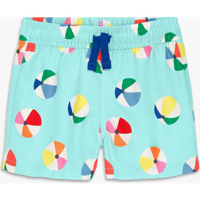 Baby Swim Trunk In Beach Balls, Mist Beach Balls