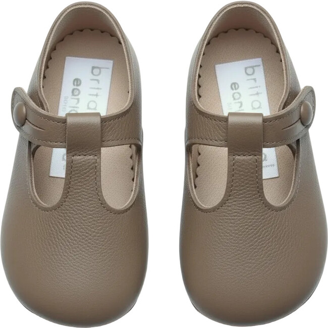 Alex British Pre-Walker Baby Shoe - Taupe