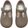Alex British Pre-Walker Baby Shoe - Taupe - T-Straps - 1 - thumbnail