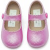 Emma British Pre-Walker Baby Shoe - Cherry Glitter - Mary Janes - 1 - thumbnail